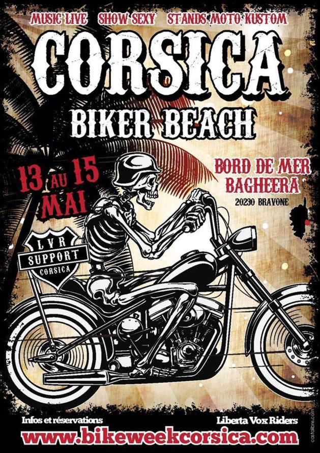 La Corsica Biker Beach organisée par le LVR La Corsica Biker Beach organisée par le LVR