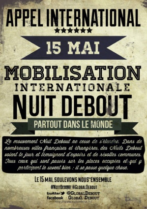 Le 15 Mai, "Nuit Debout" arrive à Bastia Le 15 Mai, "Nuit Debout" arrive à Bastia