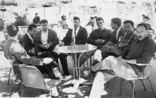 René Vignocchi, deuxième à partir de la gauche