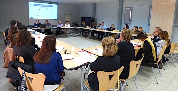 Le comité technique se réunit pour la première fois dans le cadre du projet de CLS à Ghisonaccia.