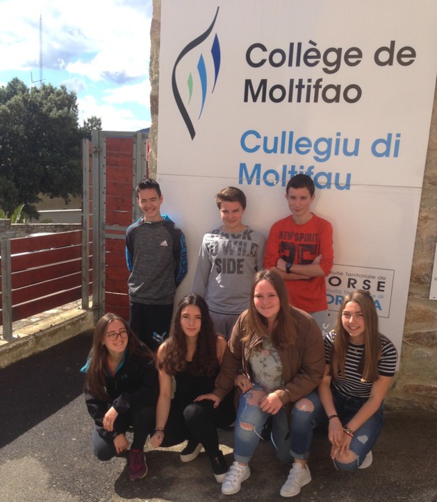 Les élèves du Collège de Moltifao distingués Les élèves du Collège de Moltifao distingués