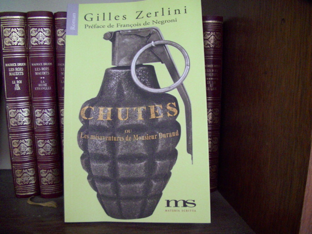 "Chutes" de Gilles Zerlini : Un roman à ne pas passer sous silence ! "Chutes" de Gilles Zerlini : Un roman à ne pas passer sous silence !