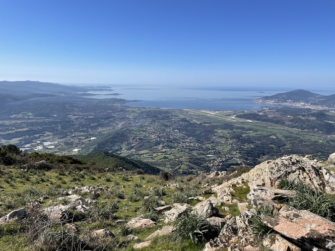 A màghjina - Da u Monte Aragnascu, u Golfu d’Aiacciu in tutta a so maestà