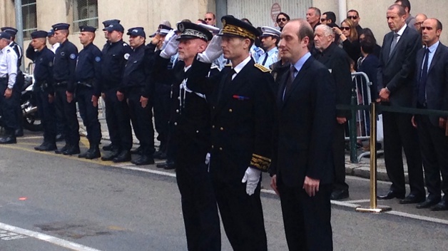 Ajaccio : Hommage aux policiers morts pour la France