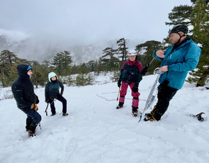 Le Club Alpin de Corse-du-Sud a organisé une formation pour mieux préparer au risque avalanche