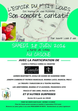 L'espoir du P'tit Louis à Ajaccio : Un voyage aux Etats-Unis pour le sauver L'espoir du P'tit Louis à Ajaccio : Un voyage aux Etats-Unis pour le sauver