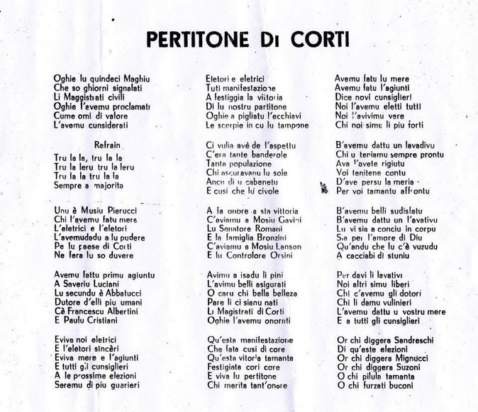 Corte - Quand Partitone et Partitellu se faisaient la guerre ! Corte - Quand Partitone et Partitellu se faisaient la guerre !