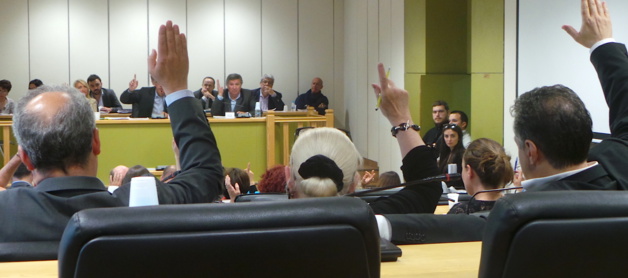 Le vote de Jean Zuccarelli et des membres de son groupe Le vote de Jean Zuccarelli et des membres de son groupe