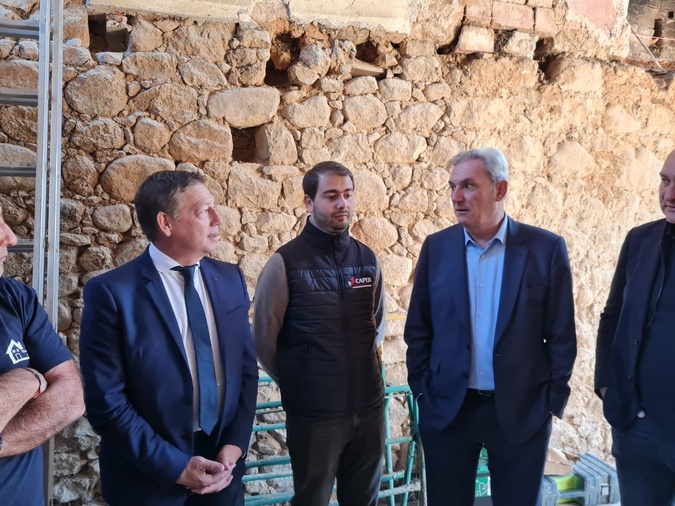En visite en Corse, le président national de la CAPEB, appelle à « rénover les maisons de villages » plutôt que de « bétonner à outrance » En visite en Corse, le président national de la CAPEB, appelle à « rénover les maisons de villages » plutôt que de « bétonner à outrance »