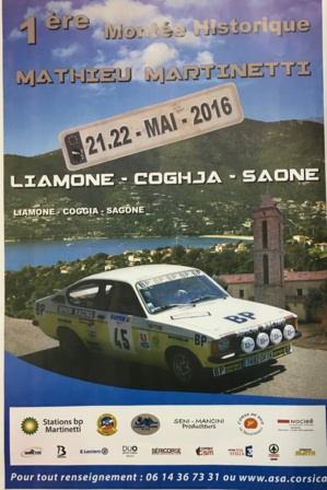 1ère montée historique Mathieu-Martinetti Liamone, Coghja, Saone : Andruet sera là 1ère montée historique Mathieu-Martinetti Liamone, Coghja, Saone : Andruet sera là