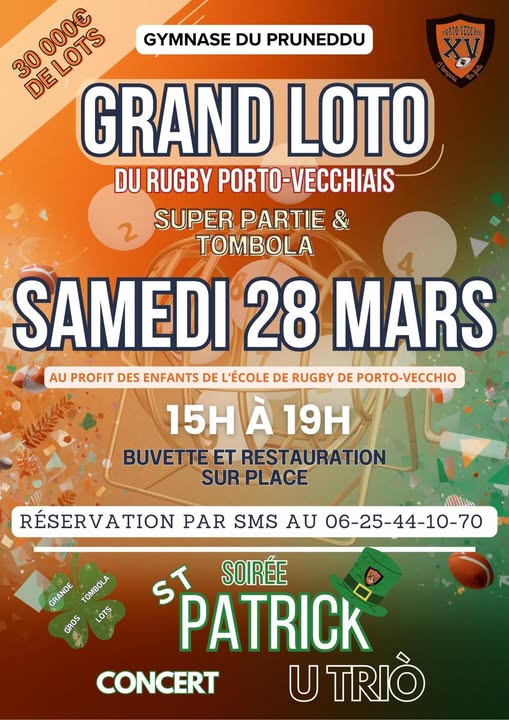 Grand loto du Rugby porto-vecchiais