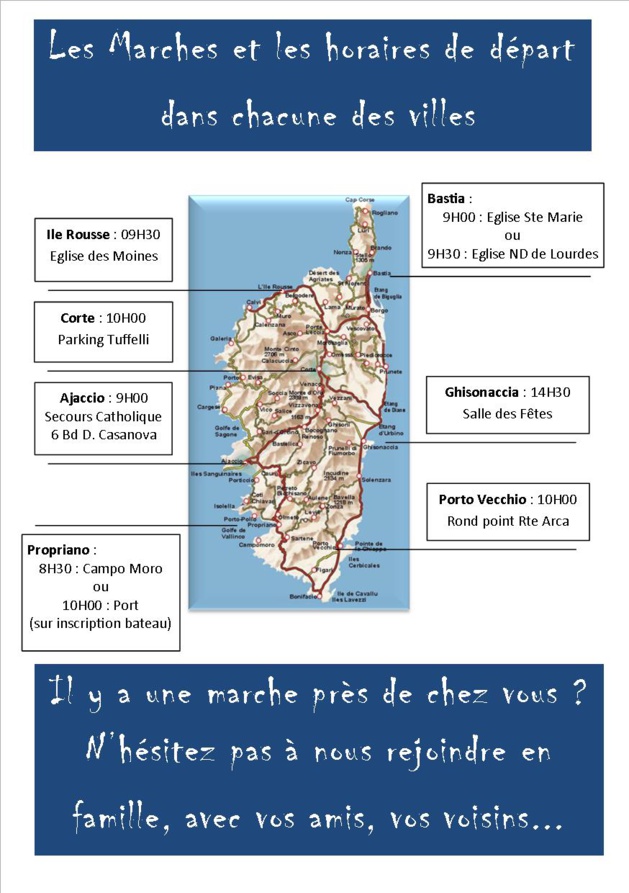 Les 70 ans du Secours Catholique célébrés en Corse Les 70 ans du Secours Catholique célébrés en Corse