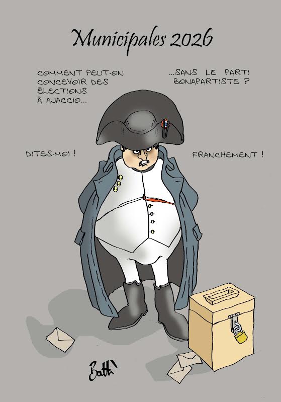 Le dessin de Battì : ils sont où les Bonapartistes ?