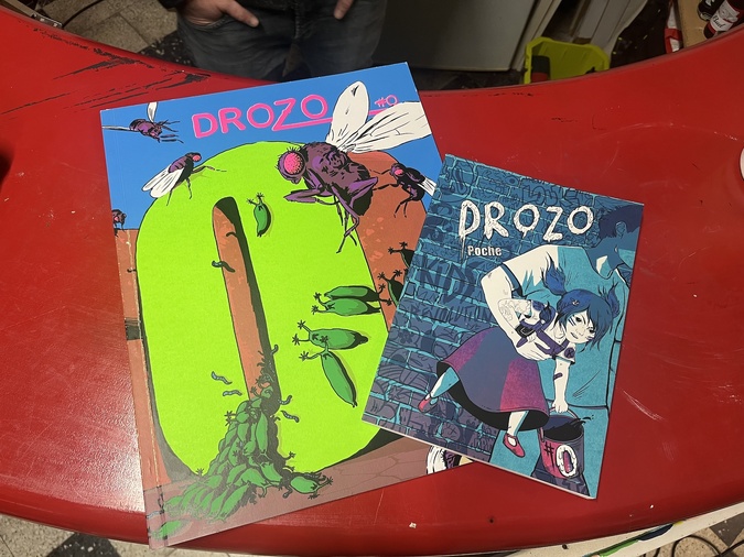 À Ajaccio, Yann Le Borgne imprime l’aventure graphique de Drozo À Ajaccio, Yann Le Borgne imprime l’aventure graphique de Drozo
