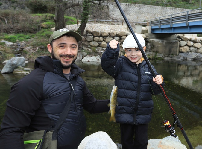 Bastien et Marcu-Maria Bianchi ont fait l'ouverture à Baliri, au pied de la citadelle de Corte. (Grazi Ritratti)