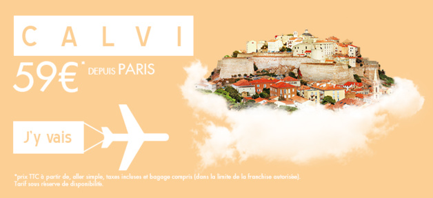 Les variations de prix d'ASL Airlines entre Roissy et Calvi Les variations de prix d'ASL Airlines entre Roissy et Calvi