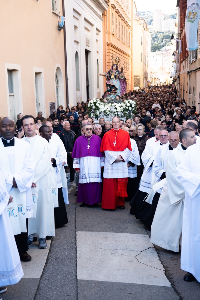 À Ajaccio, une ferveur toujours aussi forte pour la Madunnuccia À Ajaccio, une ferveur toujours aussi forte pour la Madunnuccia