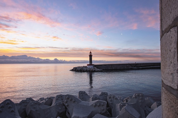 A màghjina - Alba dolce nant’à Bastia chì si sveglia pianu pianu