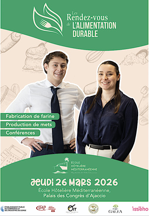 Ajaccio : les Rendez-vous de l’Alimentation Durable interrogent notre rapport au grain Ajaccio : les Rendez-vous de l’Alimentation Durable interrogent notre rapport au grain