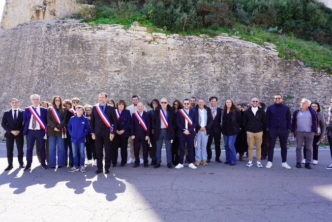 Le nouveau conseil municipal de Bonifacio. PHOTO MAIRIE DE BONIFACIO