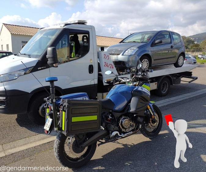 Venzolasca : alcool, cocaïne et permis suspendu, un conducteur interpellé par les gendarmes Venzolasca : alcool, cocaïne et permis suspendu, un conducteur interpellé par les gendarmes