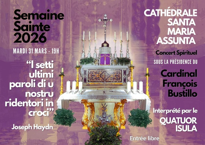 Ajaccio : « I setti ultimi paroli di u nostru Ridentori in croci », un concert spirituel à la cathédrale