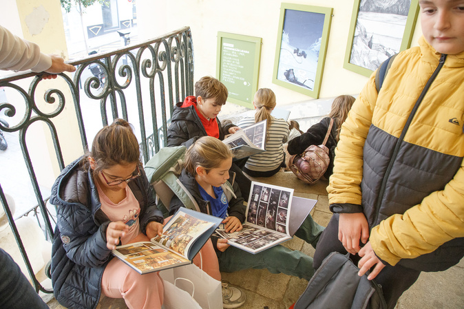 EN IMAGES - Les scolaires au festival de la BD de Bastia
