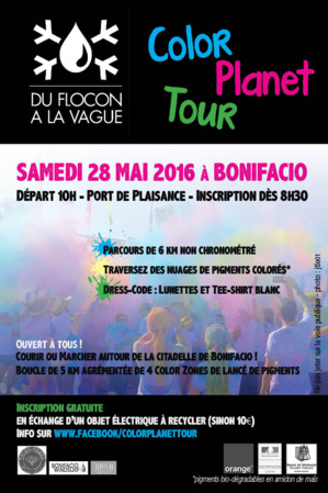 Bonifacio : Color Planet tour au programme du jour Bonifacio : Color Planet tour au programme du jour