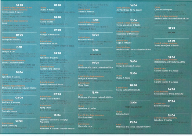 Festa di a lingua corsa in Bastia Festa di a lingua corsa in Bastia