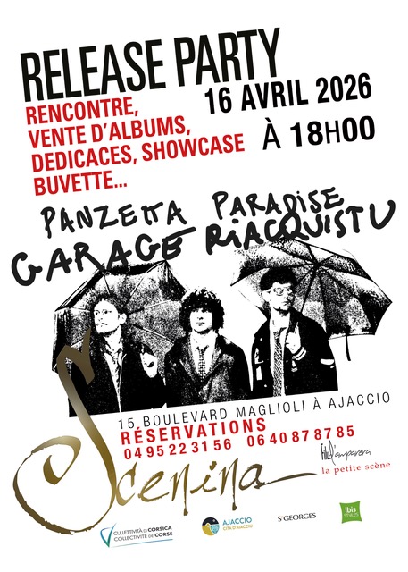 Ajaccio : Showcase du groupe Panzetta Paradise à Scenina
