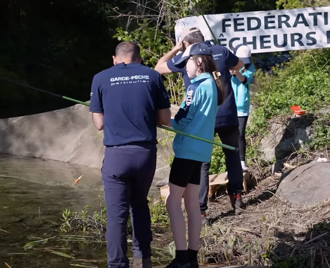 L'initiation à la pêche était également au programme de la matinée d'inauguration L'initiation à la pêche était également au programme de la matinée d'inauguration