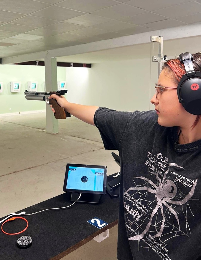 Tir à la cible - Alexandra Lungarella (CTPV) titrée à Porticcio