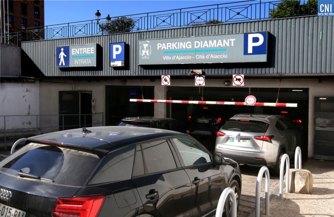 Ajaccio : le parking du Diamant ferme pour sa phase finale de travaux