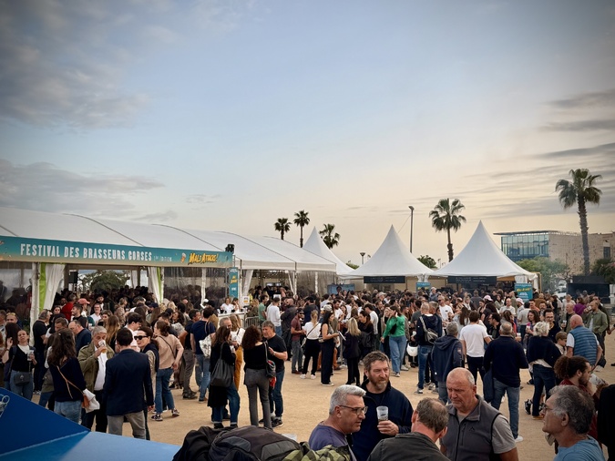 À Ajaccio, le Festival des Brasseurs Corses revient pour une deuxième édition qui monte en puissance au Palais des Congrès