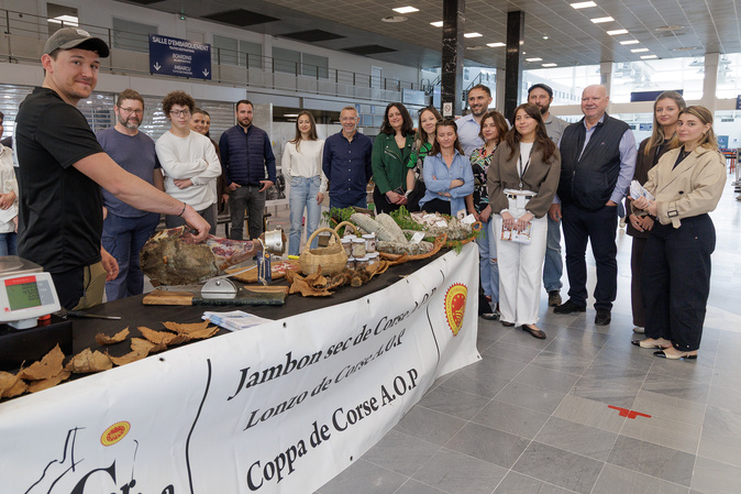 Un marché de producteurs au cœur de l’aéroport de Bastia-Poretta