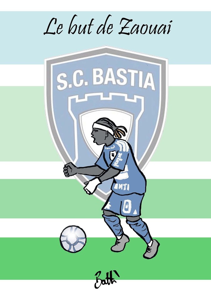Le dessin de Battì - Le but de Zaouai… Le dessin de Battì - Le but de Zaouai…