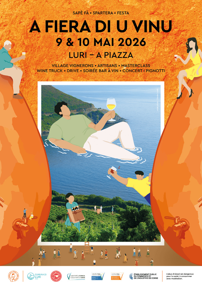 Après deux ans d’itinérance, A Fiera di u Vinu fait son retour à Luri les 9 et 10 mai Après deux ans d’itinérance, A Fiera di u Vinu fait son retour à Luri les 9 et 10 mai