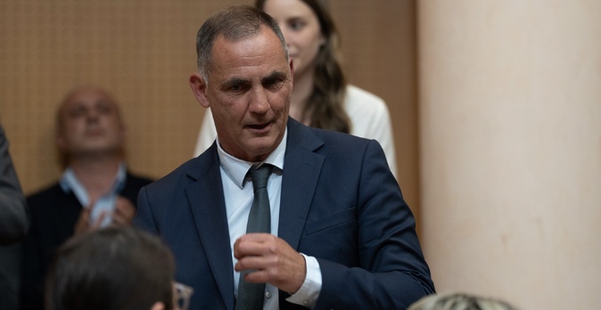 Gilles Simeoni quitte ses fonctions de président du Conseil exécutif. Photo Paule Santoni.
