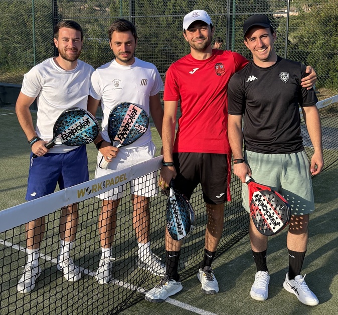 Padel à Porto-Vecchio : une belle fréquentation pour le 2e tournoi du RCPV
