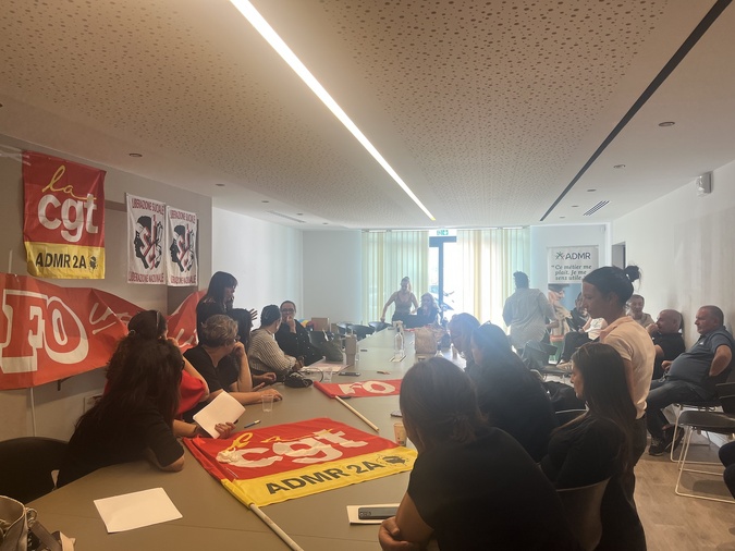 Crise à l’ADMR 2A : direction et intersyndicale campent sur leurs positions, la grève se poursuit