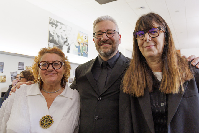 Nathalie Timotei, Didier Cuenca et Isabelle Mattei, leurs professeurs Nathalie Timotei, Didier Cuenca et Isabelle Mattei, leurs professeurs