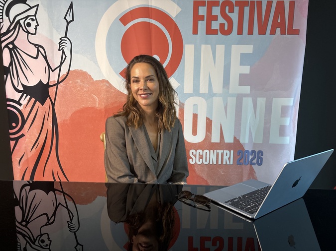 Mélissa Theuriau, invitée de Cine Donne