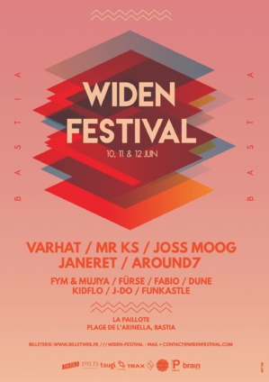 Widen Festival  : 3 jours de techno à Bastia