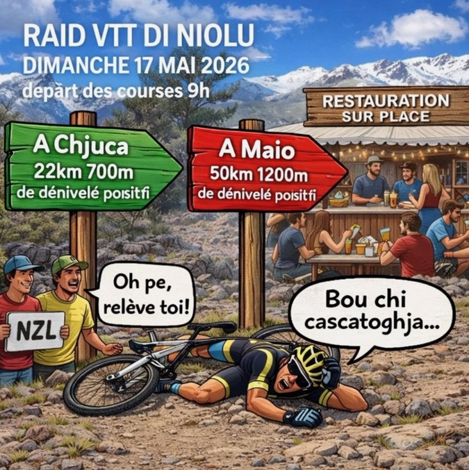 2e édition du Raid VTT di Niolu, ce dimanche 17 mai à Casamaccioli,