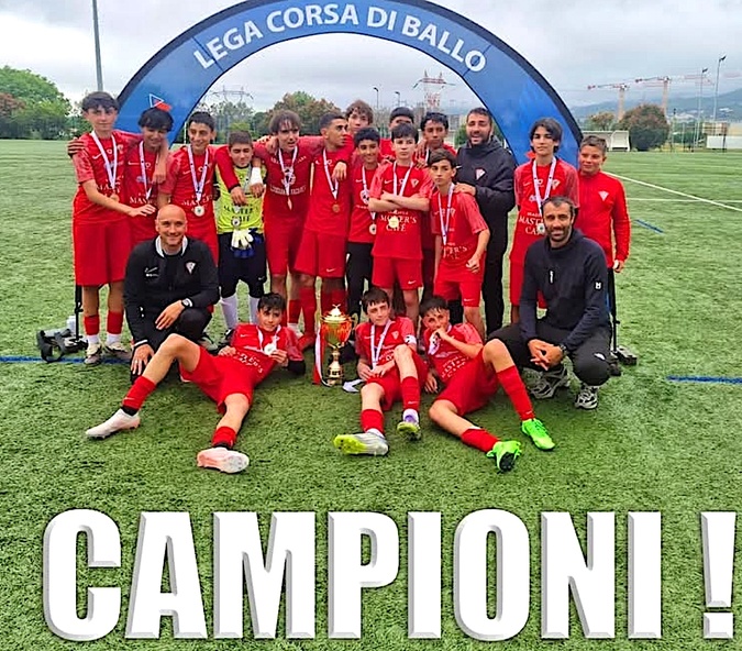 Le Gallia Lucciana sacré champion de Corse U14 Régional