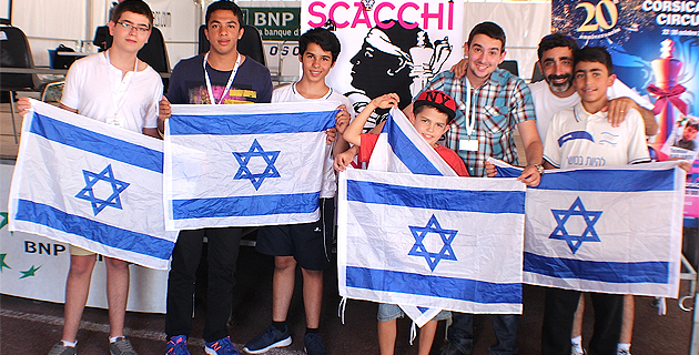 Echecs  : A Ghjustra europea di giovani à Israël
