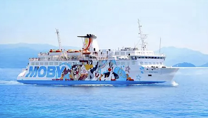 Le ferry Moby Kiss maintenu à quai à Bastia après un contrôle de sécurité