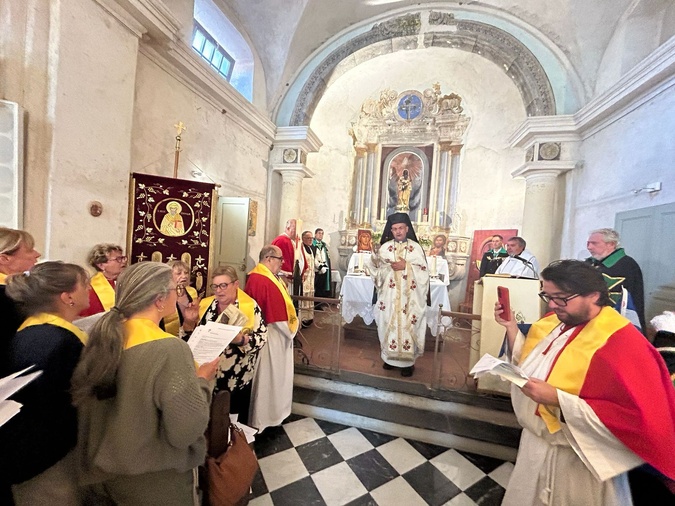 Ajaccio - La chapelle de la route des Sanguinaires a célébré le 350e anniversaire de l’arrivée des Grecs en Corse Ajaccio - La chapelle de la route des Sanguinaires a célébré le 350e anniversaire de l’arrivée des Grecs en Corse