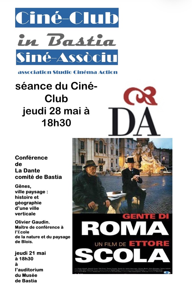 Bastia : Conférence de la Dante Alighieri sur Gênes