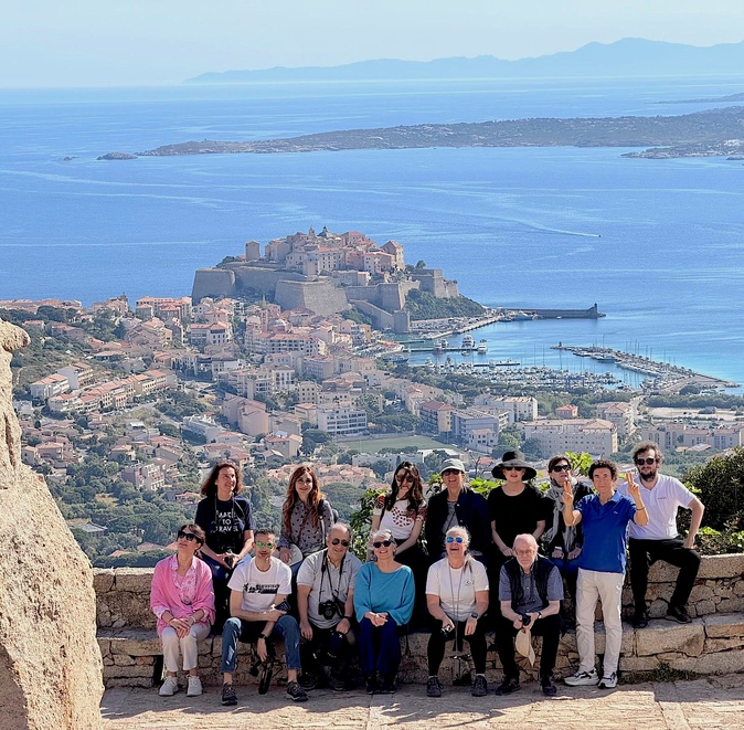 Un panorama exceptionnel apprécié sur la baie de Calvi